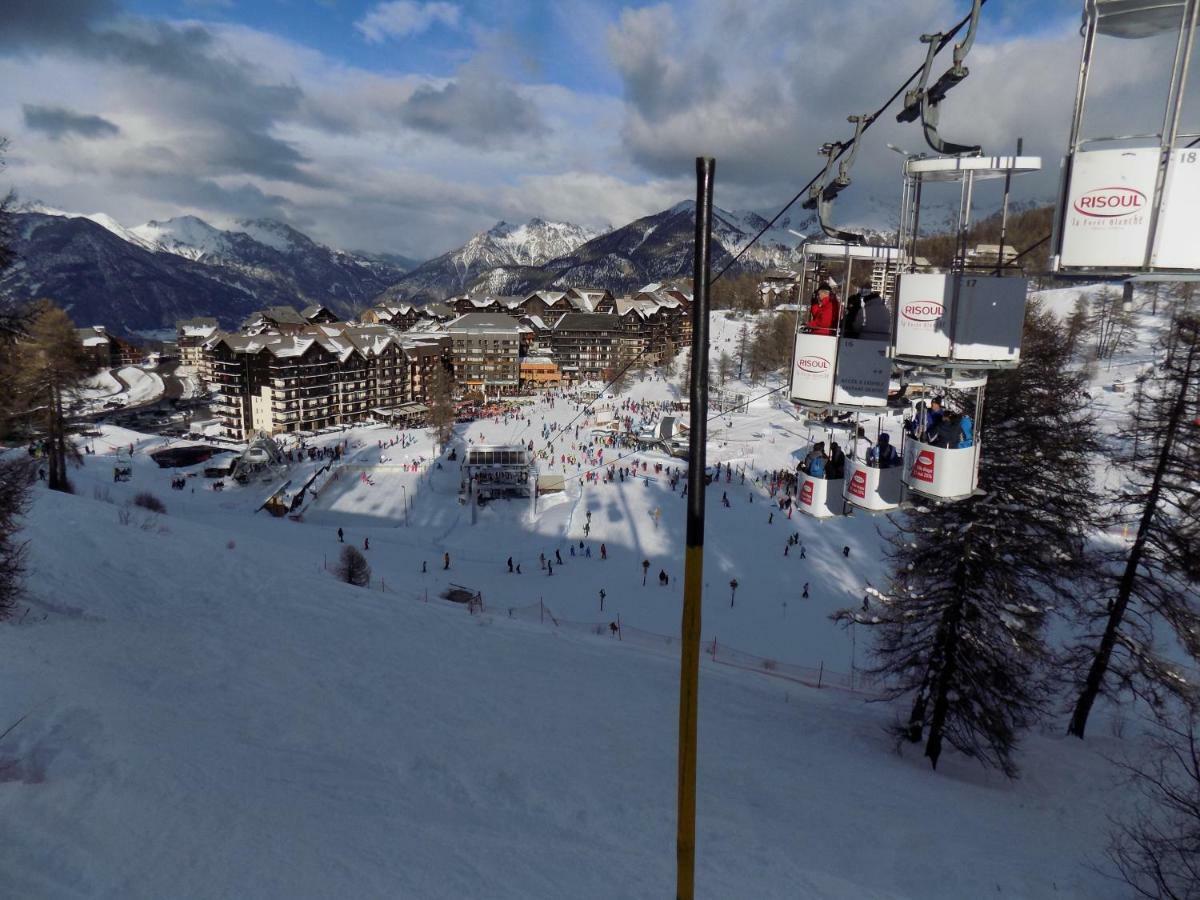 Appart 4 P Pied Des Pistes Risoul 1850 Экстерьер фото